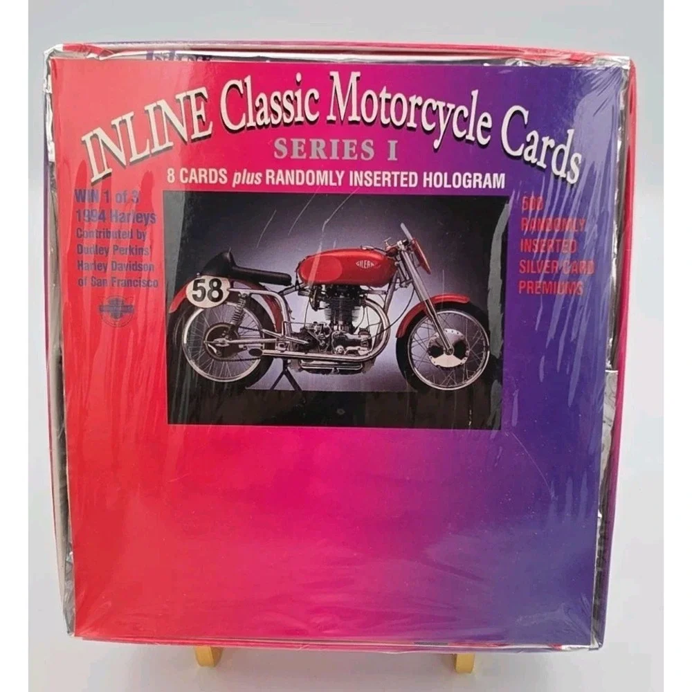 Inline Classic Motorcycle Cards Series I 24pk Vintage Trading Card Box SEALED